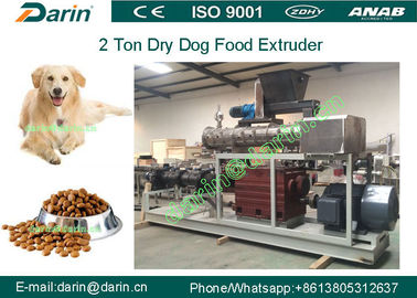Machine sèche automatique de production d'extrudeuse d'aliment pour animaux familiers de double vis