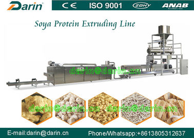 Double machine de boudineuse à vis pour la protéine du soja, machine d'extrudeuse de soja