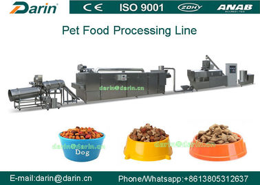 Aliment pour animaux familiers faisant le produit alimentaire de ligne/nourriture pour poissons rayer/aliments pour chiens commerciaux faisant la machine