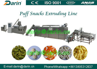 Machine d'extrudeuse de souffle de maïs/chaîne de production, machine soufflée de blé