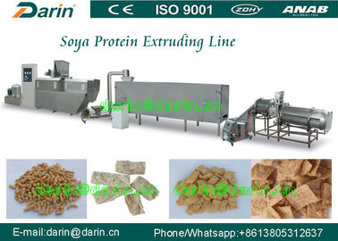 Extrudeuse automatique de pépites du soja faisant la machine/la machine fabricant de casse-croûte