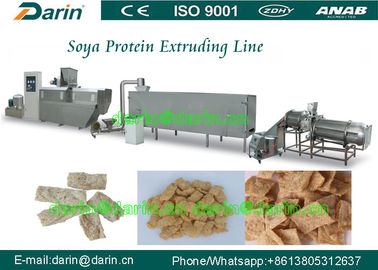 Tissu/chaîne de production végétale d'extrudeuse de casse-croûte de protéine soja de texture