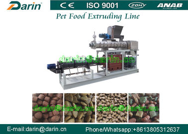 Machine automatique d'extrudeuse de nourriture 150kg/hour de pointe pour l'aliment pour animaux familiers sec
