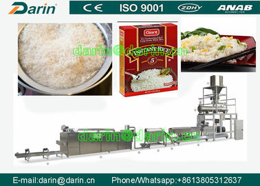 Ligne de expulsion de machine d'extrudeuse de casse-croûte/riz artificiel avec du CE