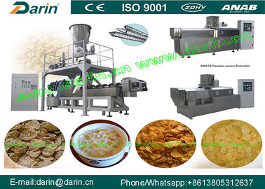 La machine de développement de flocons d'avoine de petit déjeuner de céréale/riz s'écaille faisant la machine