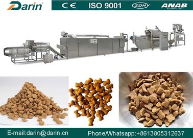 Les poissons d'extrudeuse d'aliment pour animaux familiers de JINAN DARIN granulent la chaîne de production 5300 x 1100 x 2300mm
