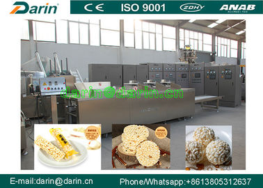 Formation fragile et découpeuse de barre de céréale d'arachide commandées par le PLC de Siemens