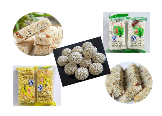 Riz de Poped/arachide/barre nuts formant la machine taille de moule de 640 x de 126mm