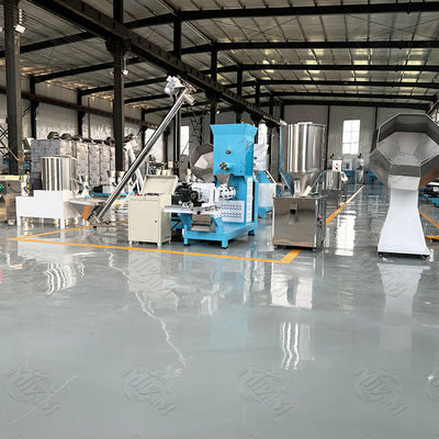 Aliment pour animaux familiers sec durable traitant l'usine d'extrudeuse d'aliments pour chiens pour la garantie de trois ans