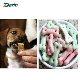 Humam/production semi dure courte de biscuit de machine de fabrication de biscuits de chien de consommation d'animal familier