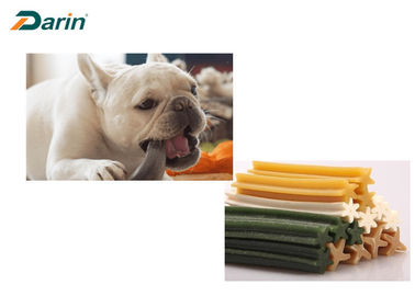 L'animal familier simple de machine de fabricant d'aliments pour chiens de chewing-gum de festins de couleur traite l'équipement