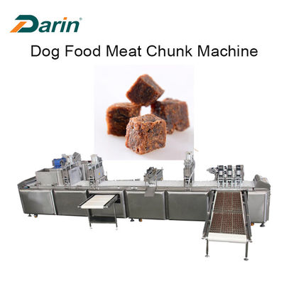 La morue de PLC de Siemens cube des aliments pour chiens faisant à machine l'acier inoxydable