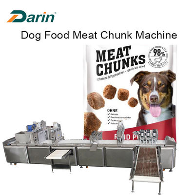 La machine de festin de chien d'acier inoxydable pour la viande de granules de boeuf découpe la formation