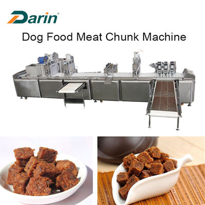 La morue de PLC de Siemens cube des aliments pour chiens faisant à machine l'acier inoxydable