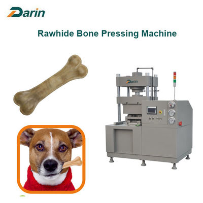 60T doublent - postez les machines d'aliments pour chiens d'os de cuir vert de contrôle de PLC de moteur de l'Allemagne