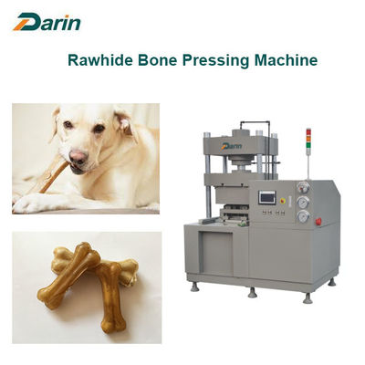 60T doublent - postez les machines d'aliments pour chiens d'os de cuir vert de contrôle de PLC de moteur de l'Allemagne