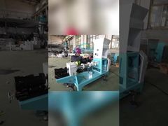 Installation de la machine d'extrudeuse d'aliments pour poissons