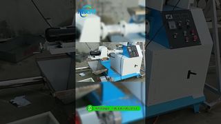 Test de ligne d'extrudeuse de granulés d'aliments pour chiens de type sec de 40 à 150 kg/h dans notre usine