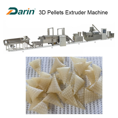 La vis simple 3D granule des casse-croûte de friteuse faisant à machine l'acier inoxydable