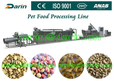 150kg/h - 500kg/h sèchent la nourriture de chien faisant la machine, extrudeuse d'aliments pour chiens