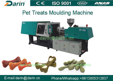 Machine chaude d'extrusion d'aliments pour chiens de machine/de moulage par injection d'animal familier de système de coureur