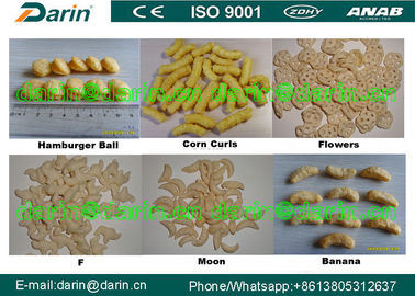 Ligne de traitement des denrées alimentaires des produits alimentaires de machine d'extrudeuse de souffle de riz de blé d'orge de Darin