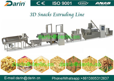 Norme frite automatique de la CE de machines de granule de casse-croûte de la nourriture 3D d'extrusion