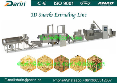 3D type chaîne de fabrication de machine d'extrudeuse de casse-croûte avec la certification de la CE