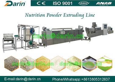 Chaîne de fabrication expulsée de farine de poudre de bébé de riz d'aliment pour bébé de machine nutritionnelle de fabricant