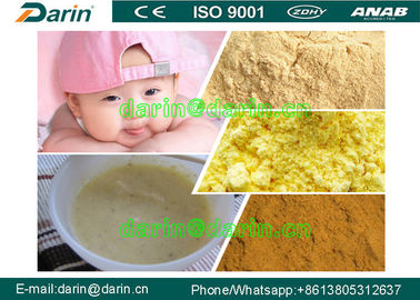 Chaîne de fabrication expulsée de farine de poudre de bébé de riz d'aliment pour bébé de machine nutritionnelle de fabricant