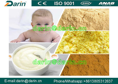 Farine de riz instantanée de poudre d'aliment pour bébé faisant la machine/chaîne de production