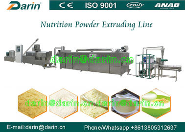 Machine d'extrudeuse de nourriture de poudre de riz de grains de nutrition/chaîne de production