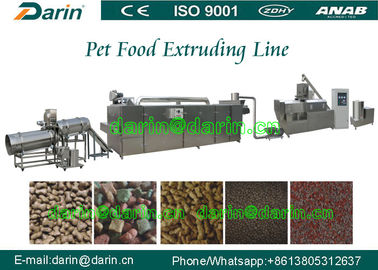 Équipement central automatique d'extrudeuse de granule d'alimentation d'animal familier de machine/confiture d'extrudeuse d'aliment pour animaux familiers