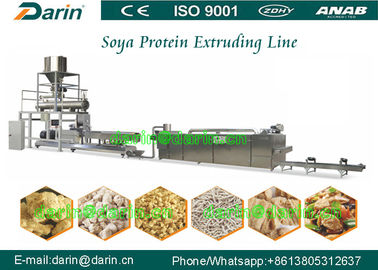 Le soja a donné à la machine une consistance rugueuse d'extrudeuse du soja de protéine, machines de flocons d'avoine