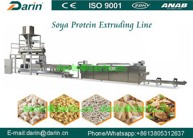 Ligne végétale de production alimentaire de protéine extrudeuse de pépites de machine/soja de fibre