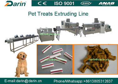 Machine d'extrudeuse de nourriture de chien de Darin, installation de fabrication d'aliment pour animaux familiers de soins dentaires