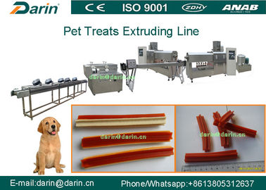 L'extrudeuse semi moite d'aliments pour chiens de torsion de Darin pour l'animal familier traite/casse-croûte/mastications