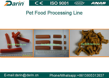 L'extrudeuse semi moite d'aliments pour chiens de torsion de Darin pour l'animal familier traite/casse-croûte/mastications
