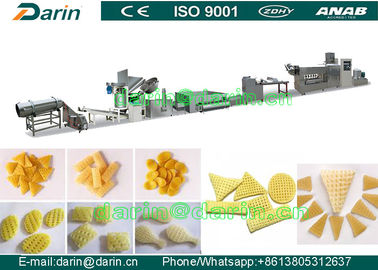 Casse-croûte croustillant de la croûte 3d de riz frit faisant la machine/chaîne de production