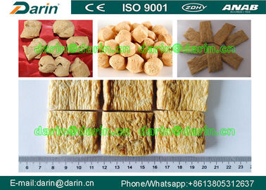 Ligne à matière grasse naturelle standard de production de matériel d'extrudeuse du soja de la CE ISO9001