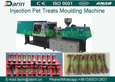 machine de moulage par injection d'animal familier de 380V 50HZ, machine de moulage de casse-croûte de chien d'injection