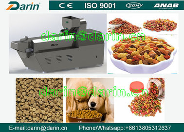 ligne de production alimentaire du chien 150-200kg/hr/installation de fabrication sèche d'aliment pour animaux familiers