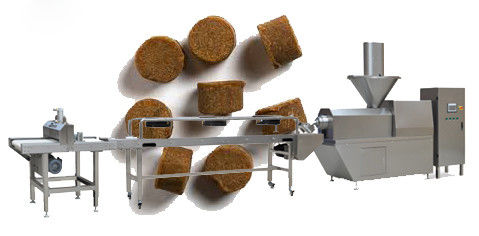 Machine froide à faible bruit d'extrudeuse d'aliment pour animaux familiers pour les casse-croûte de mastication mous d'aliments pour chiens