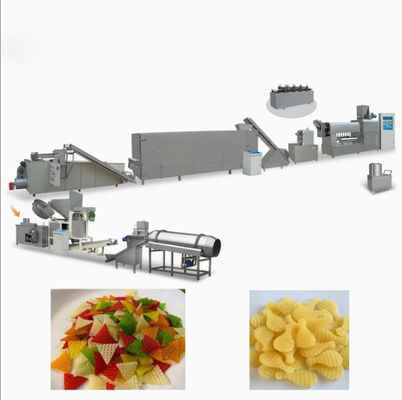 Machine d'extrusion de snacks en granulés 3D extrudés frits avec CE