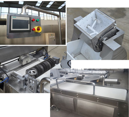 Machine de découpe de barres de cacahuètes MK-75 avec PLC Siemens