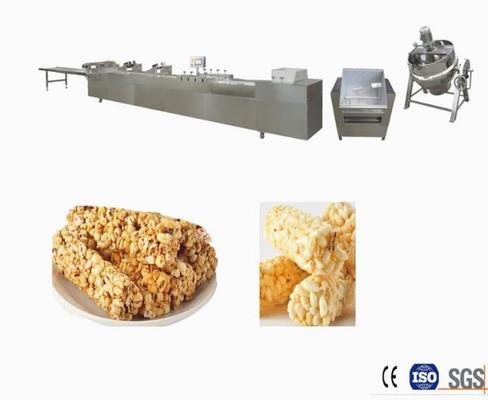 Machine à découper les cacahuètes Chikki en acier inoxydable / ligne de découpe de barres de bonbons de céréales