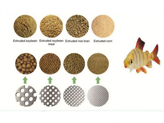Ligne de production d'aliments pour chiens à pellet plus sains SUS304 Extrudeuse flottante pour aliments pour poissons