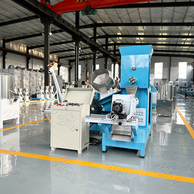 Extrudeuse de nourriture pour chiens à double vis avec ISO, ligne de production de pellets alimentaires