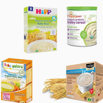 Double machine de fabricant d'aliment pour bébé de vis pour la poudre de nutrition de bébé