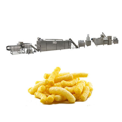 Machine de casse-croûte de souffle de maïs de céréales de PLC Chocos de Siemens avec l'écran tactile